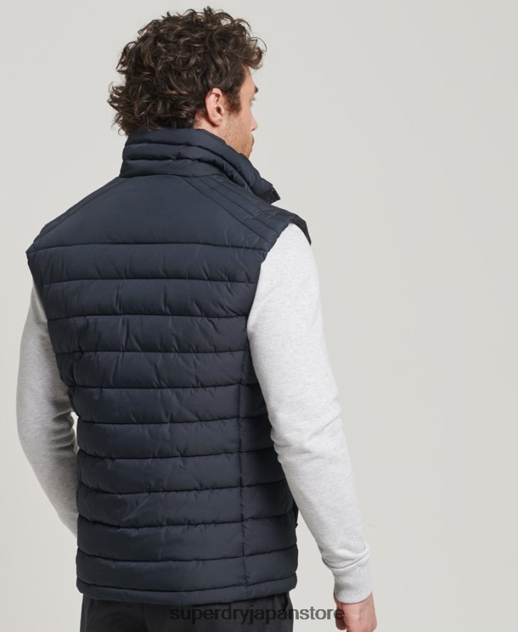 スタジオフジジレ 男性 Superdry 衣類 海軍 2J62PZ4690