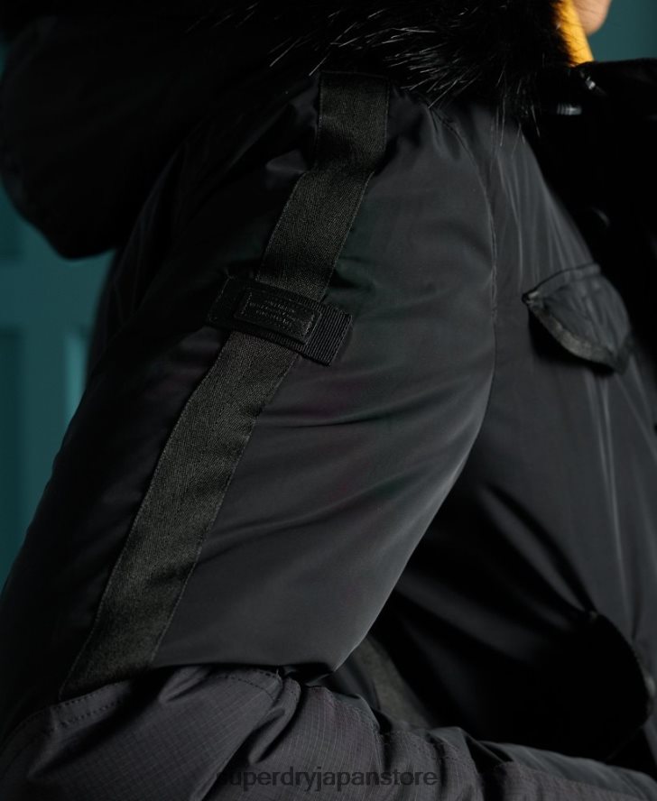 チヌーク レスキュー ボンバー ジャケット 男性 Superdry 衣類 黒 2J62PZ4732