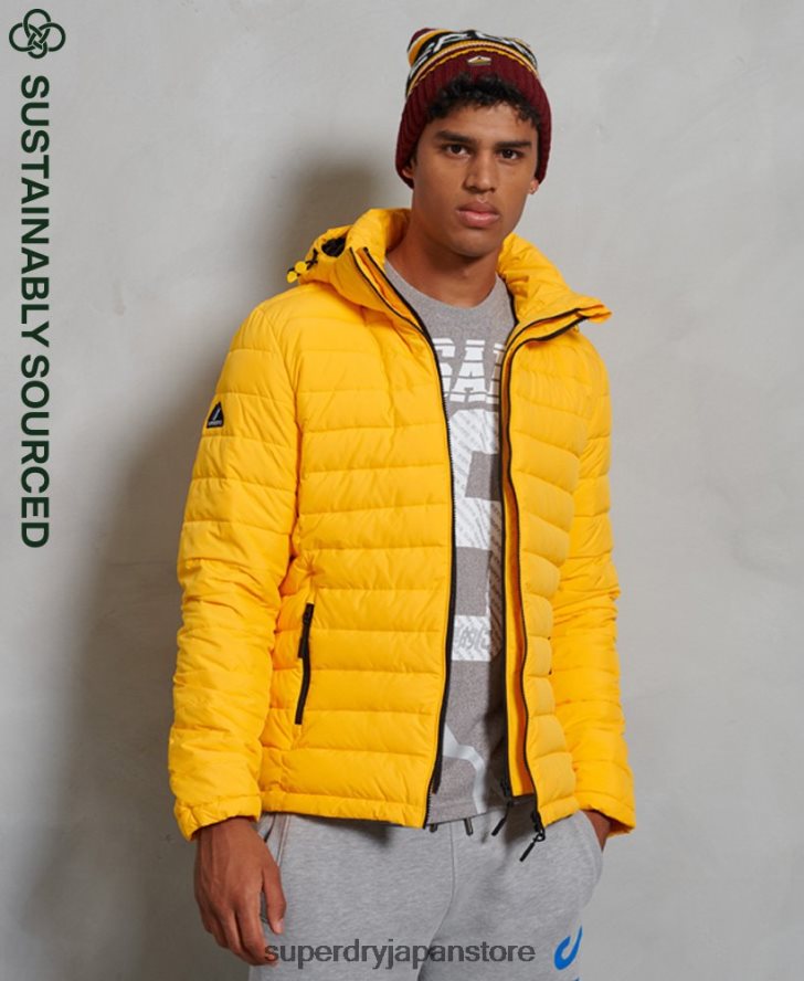 フード付きフジジャケット 男性 Superdry 衣類 黄色 2J62PZ4748