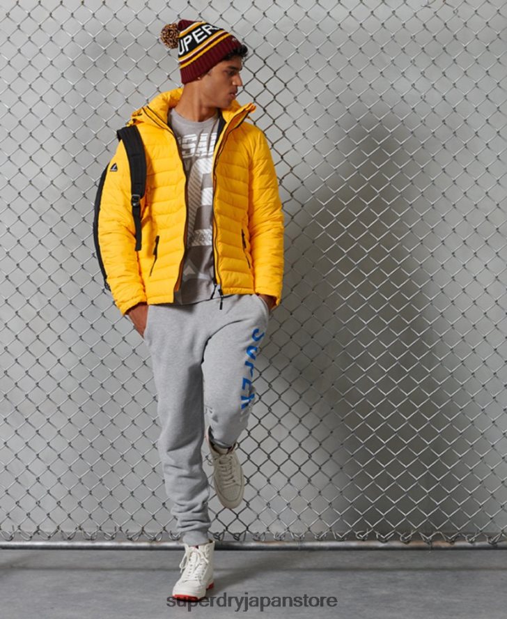 フード付きフジジャケット 男性 Superdry 衣類 黄色 2J62PZ4748