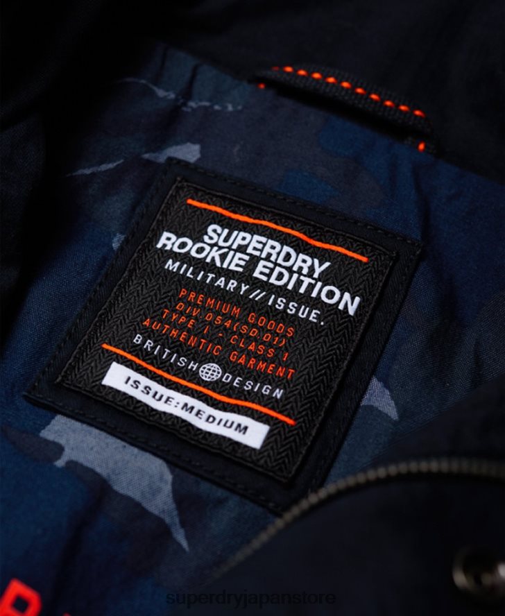 クラシックルーキーポケットジャケット 男性 Superdry 衣類 海軍 2J62PZ4754