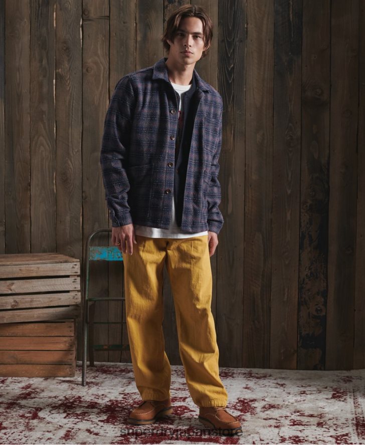 限定版ドライウールジャケット 男性 Superdry 衣類 青 2J62PZ4761