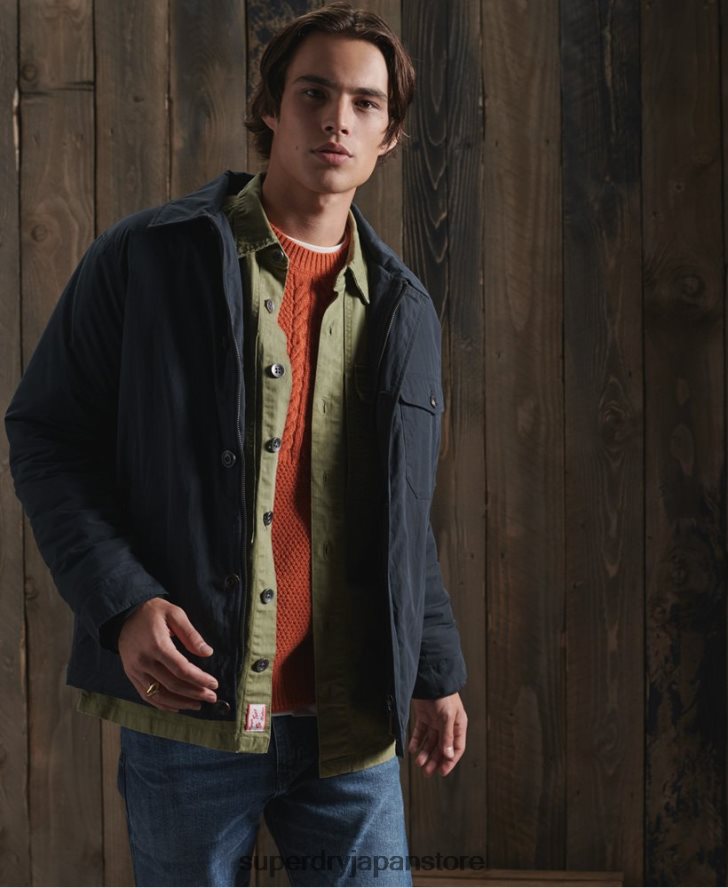 限定版ドライタンクジャケット 男性 Superdry 衣類 海軍 2J62PZ4768