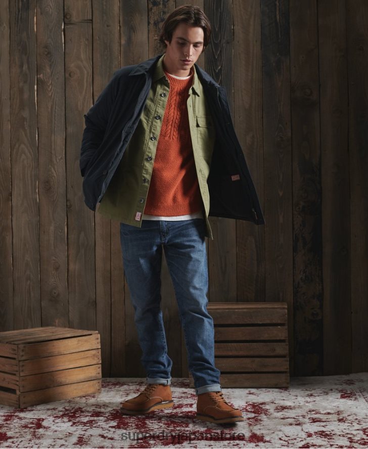 限定版ドライタンクジャケット 男性 Superdry 衣類 海軍 2J62PZ4768