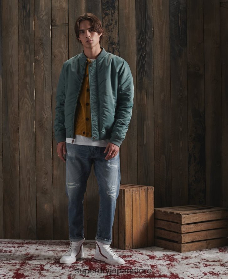 限定版ドライリバーシブルジャケット 男性 Superdry 衣類 黒 2J62PZ4770
