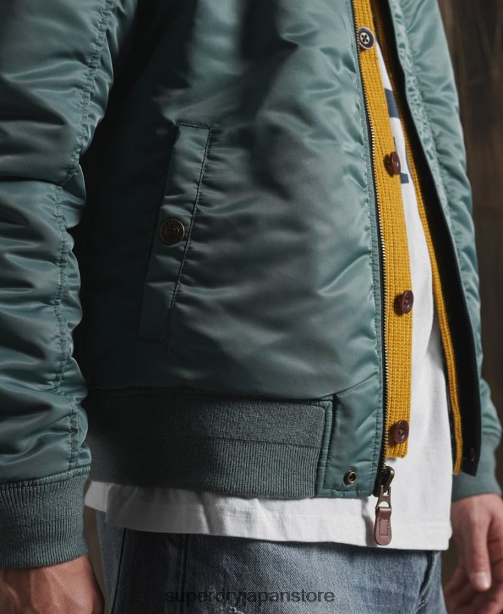 限定版ドライリバーシブルジャケット 男性 Superdry 衣類 黒 2J62PZ4770