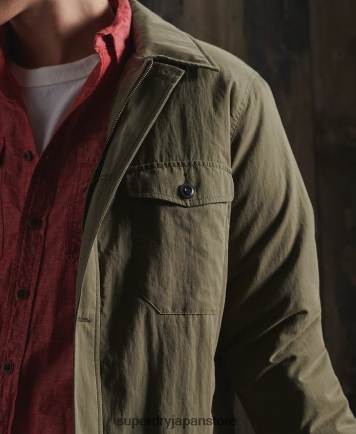 限定版ドライタンクジャケット 男性 Superdry 衣類 カーキ 2J62PZ4771