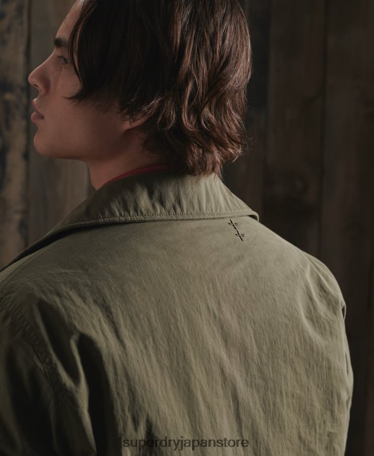 限定版ドライタンクジャケット 男性 Superdry 衣類 カーキ 2J62PZ4771