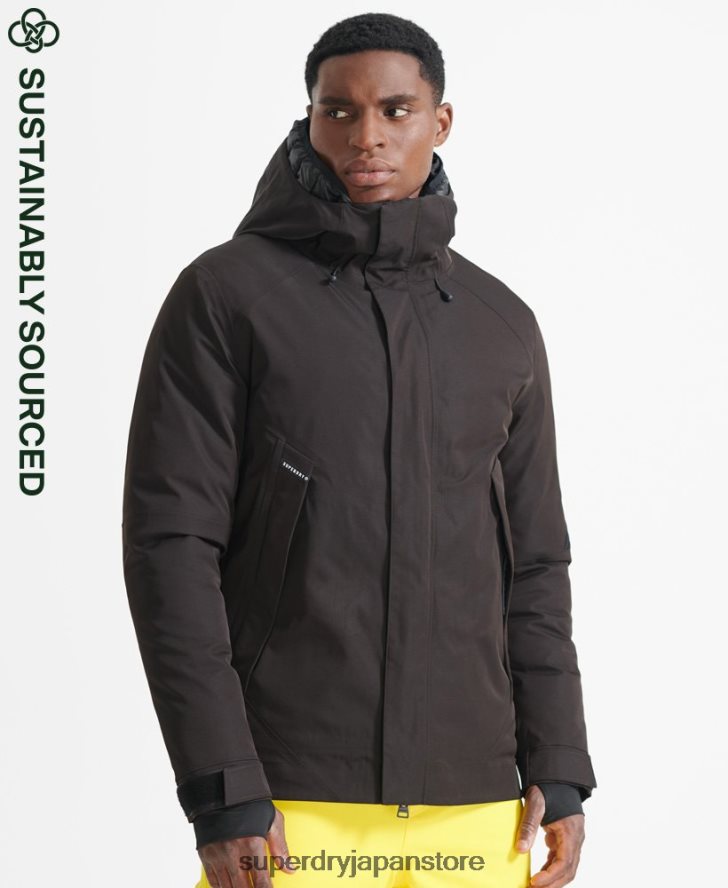アルパインプロジャケット 男性 Superdry 衣類 黒 2J62PZ4779