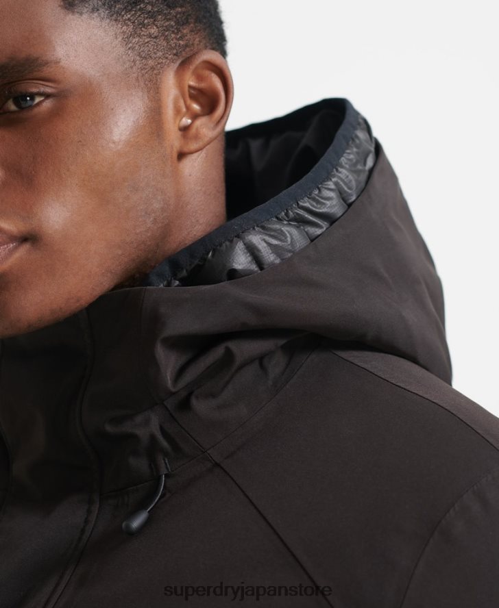アルパインプロジャケット 男性 Superdry 衣類 黒 2J62PZ4779