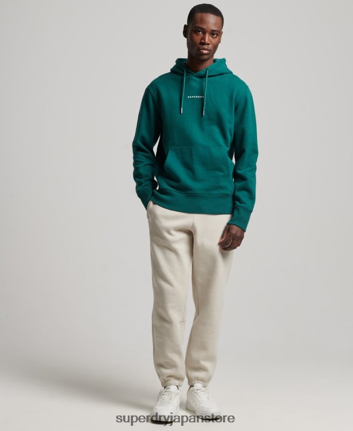 コードサープラスロゴパーカー 男性 Superdry 衣類 緑 2J62PZ482