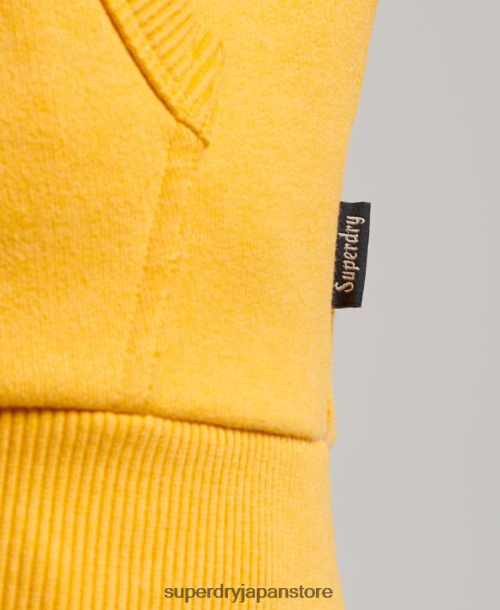 ヴィンテージロゴカリジップパーカー 男性 Superdry 衣類 黄色 2J62PZ485