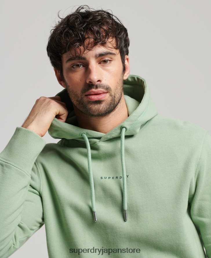 コードサープラスロゴパーカー 男性 Superdry 衣類 緑 2J62PZ493