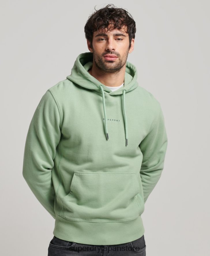 コードサープラスロゴパーカー 男性 Superdry 衣類 緑 2J62PZ493