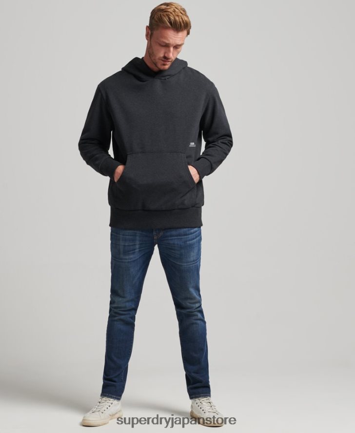 マイクロミッドパーカー 男性 Superdry 衣類 黒 2J62PZ5008