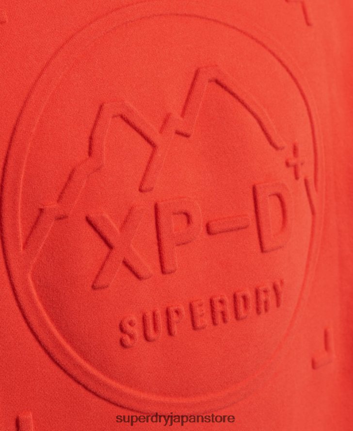 エクスペディション ルーズ クルー スウェットシャツ 男性 Superdry 衣類 赤 2J62PZ5013