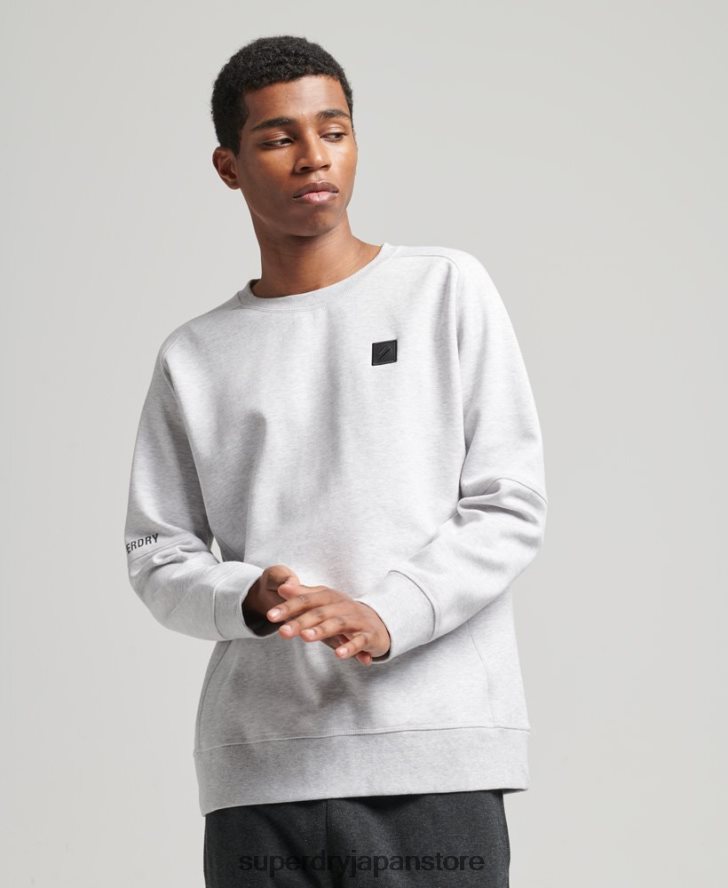 テッククルースウェットシャツ 男性 Superdry 衣類 グレー 2J62PZ5025