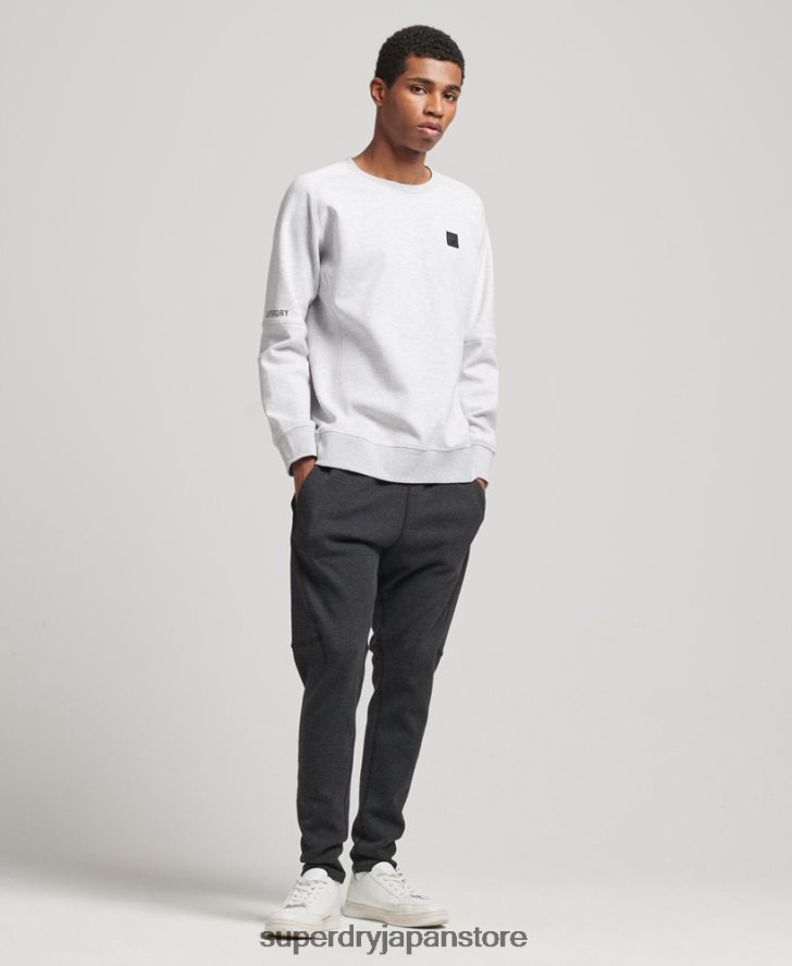 テッククルースウェットシャツ 男性 Superdry 衣類 グレー 2J62PZ5025