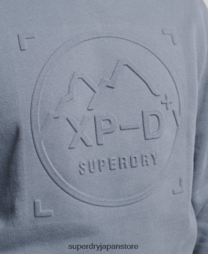 エクスペディション ルーズ クルー スウェットシャツ 男性 Superdry 衣類 紫 2J62PZ5044
