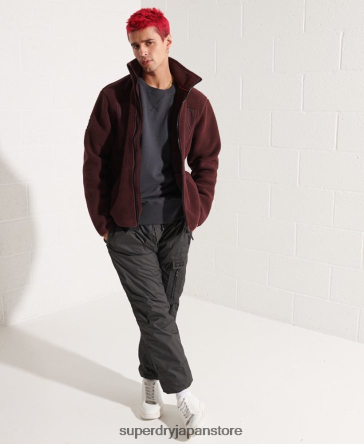 エクスペディション グラフィック クルー スウェットシャツ 男性 Superdry 衣類 黒 2J62PZ5057
