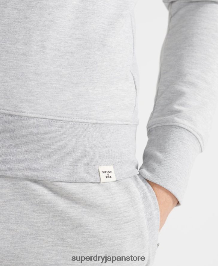 トレーニングボクシングヤードクルースウェットシャツ 男性 Superdry 衣類 グレー 2J62PZ5064