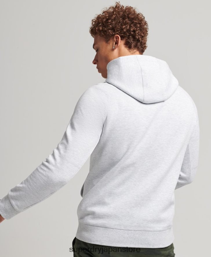 コードテックグラフィックパーカー 男性 Superdry 衣類 グレー 2J62PZ5103