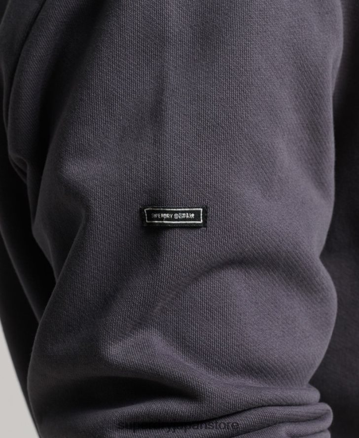 サイケロッククルースウェットシャツ 男性 Superdry 衣類 濃い灰色 2J62PZ5111