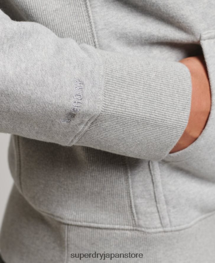 スポーツロゴクラブパーカー 男性 Superdry 衣類 グレー 2J62PZ5118