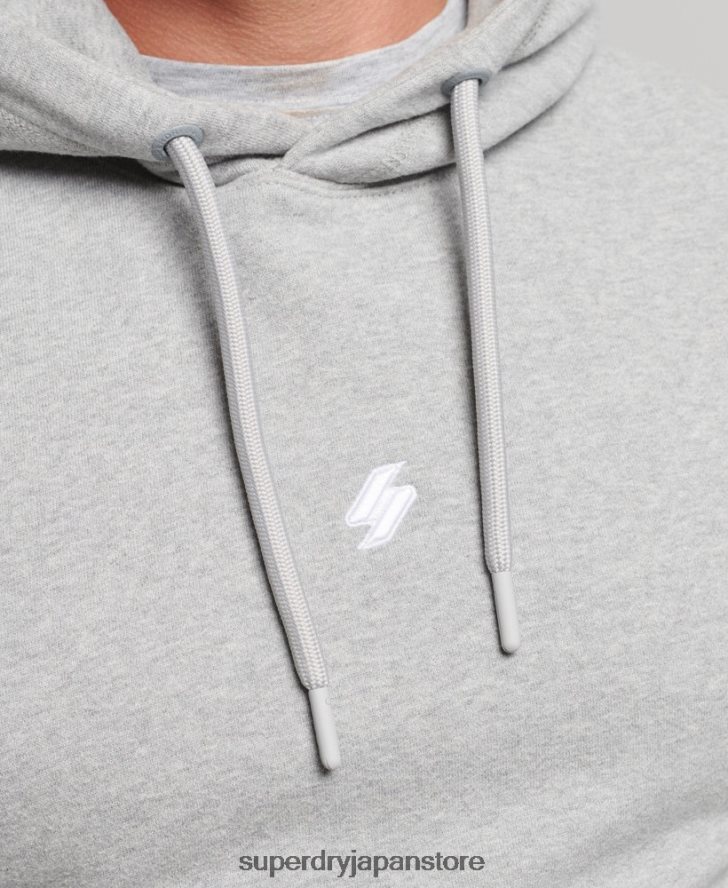 スポーツロゴクラブパーカー 男性 Superdry 衣類 グレー 2J62PZ5118
