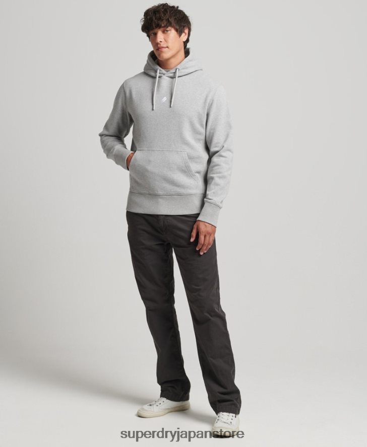 スポーツロゴクラブパーカー 男性 Superdry 衣類 グレー 2J62PZ5118