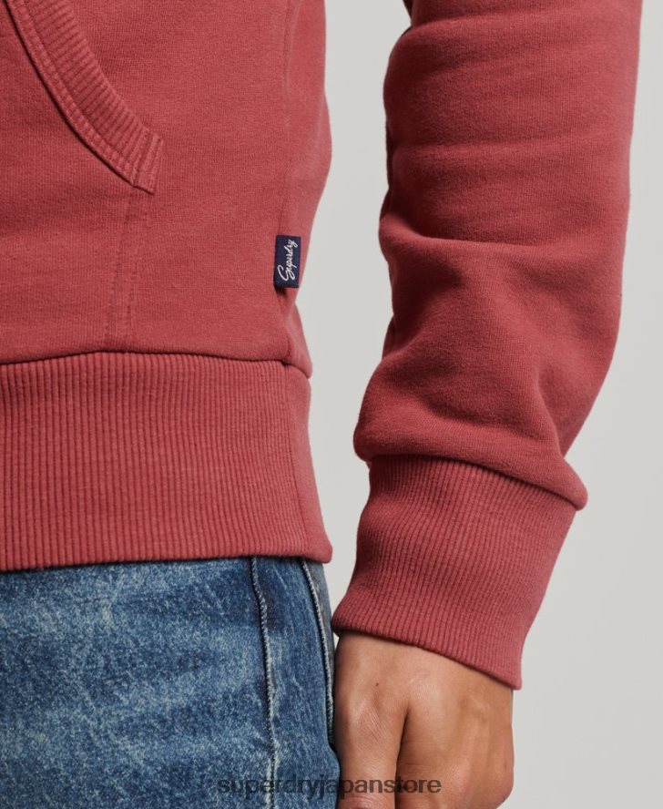 サインライターパーカー 男性 Superdry 衣類 赤 2J62PZ5137