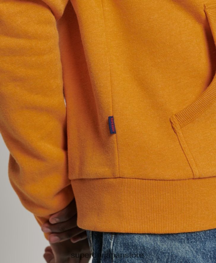 ヴィンテージロゴクラシックパーカー 男性 Superdry 衣類 黄色 2J62PZ5146
