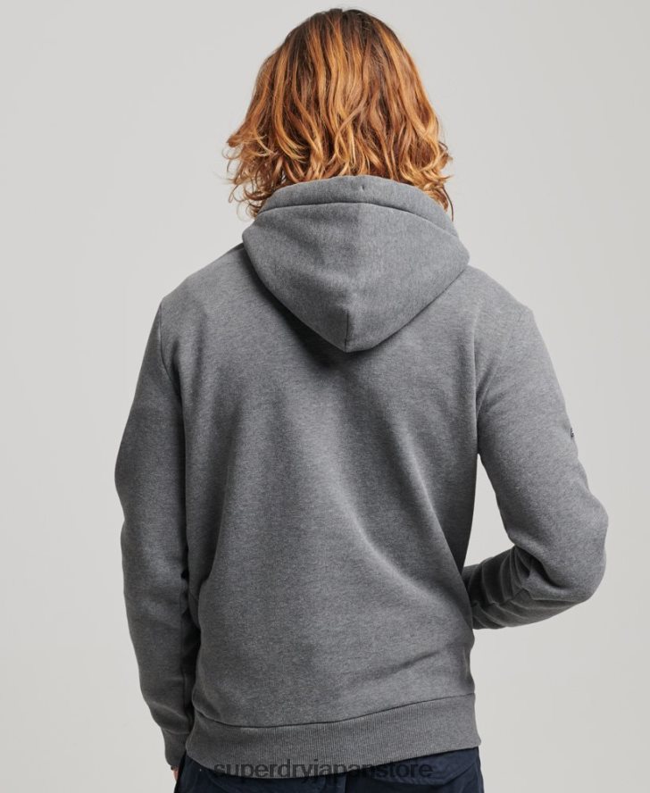スタイル＆メイドのパーカー 男性 Superdry 衣類 グレー 2J62PZ5158