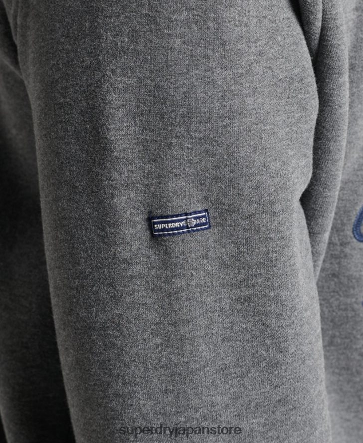 スタイル＆メイドのパーカー 男性 Superdry 衣類 グレー 2J62PZ5158