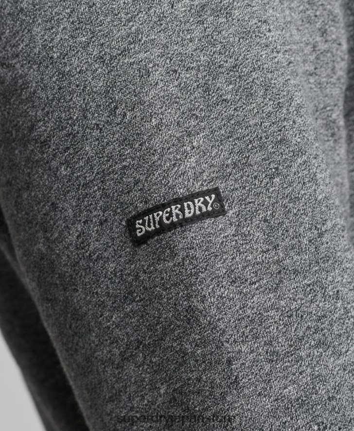 会場色調のパーカー 男性 Superdry 衣類 濃い灰色 2J62PZ5189