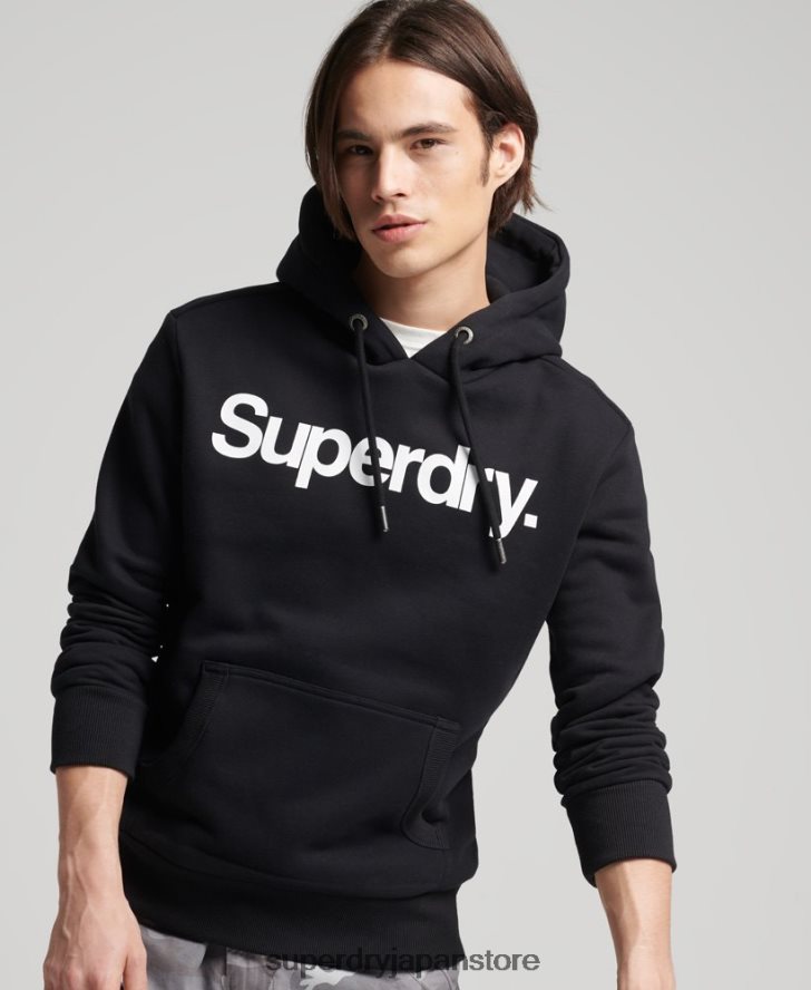 コアロゴパーカー 男性 Superdry 衣類 黒 2J62PZ5196
