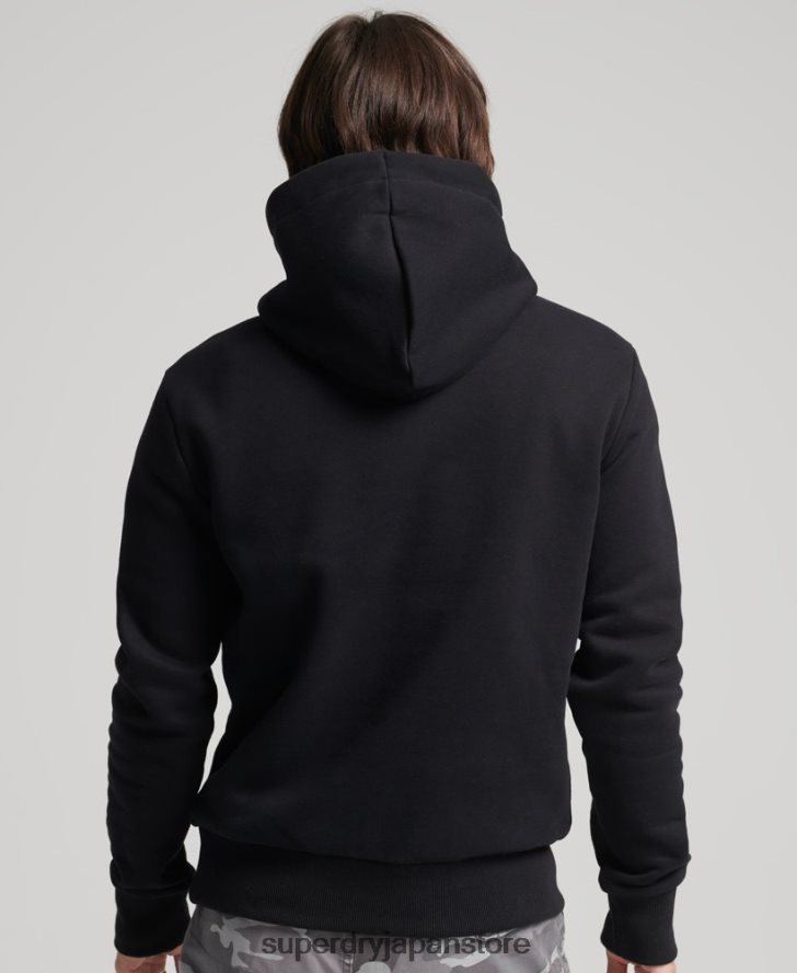 コアロゴパーカー 男性 Superdry 衣類 黒 2J62PZ5196