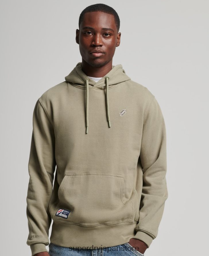 エッセンシャルパーカー 男性 Superdry 衣類 カーキ 2J62PZ5228