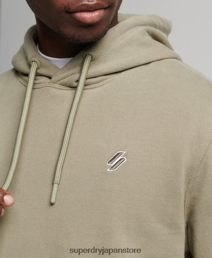 エッセンシャルパーカー 男性 Superdry 衣類 カーキ 2J62PZ5228