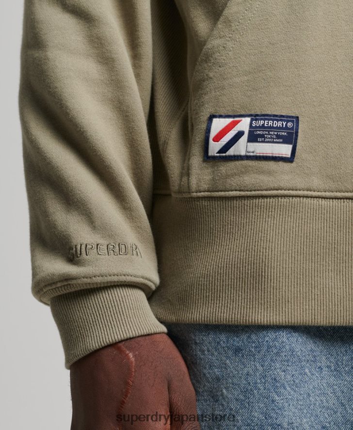 エッセンシャルパーカー 男性 Superdry 衣類 カーキ 2J62PZ5228