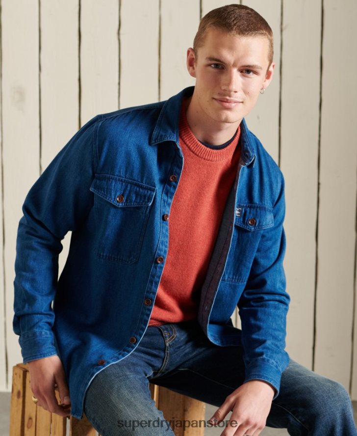 ハーロ クルージャンパー 男性 Superdry 衣類 オレンジ 2J62PZ5281