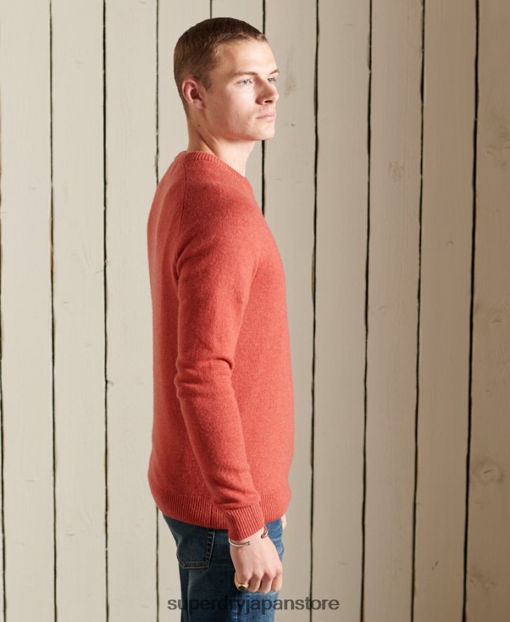 ハーロ クルージャンパー 男性 Superdry 衣類 オレンジ 2J62PZ5281