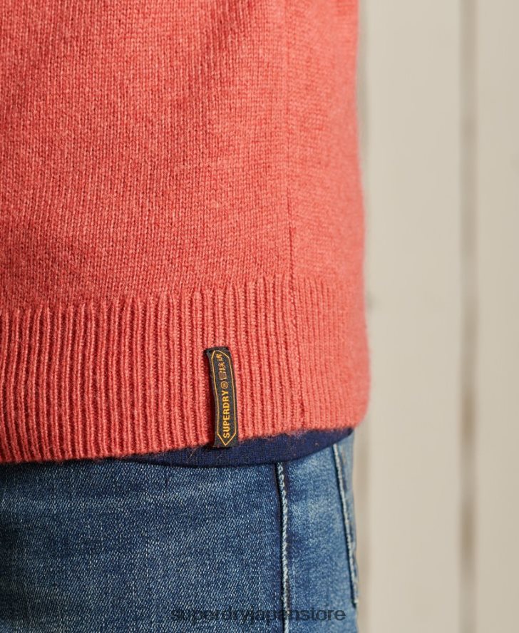 ハーロ クルージャンパー 男性 Superdry 衣類 オレンジ 2J62PZ5281