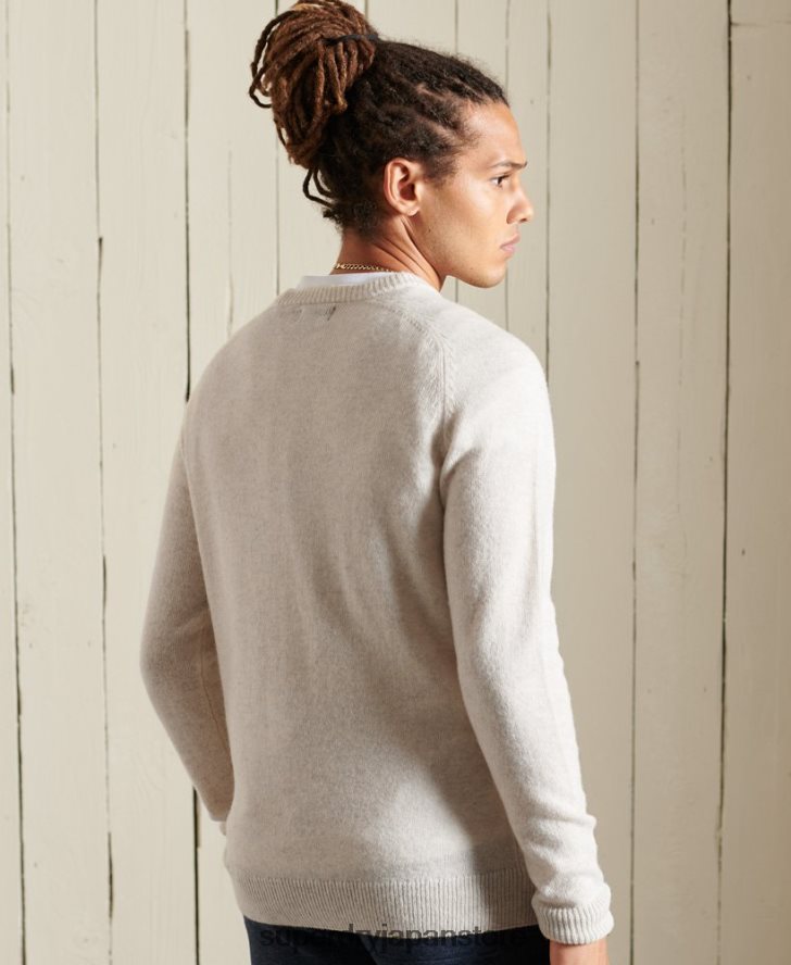 ハーロ クルージャンパー 男性 Superdry 衣類 白 2J62PZ5295