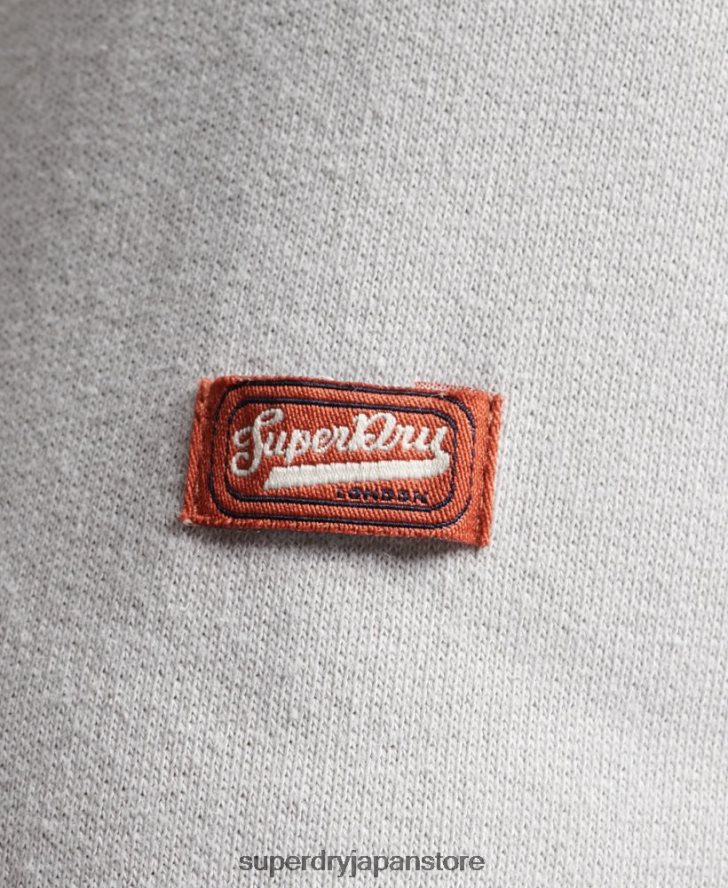 ヴィンテージコアロゴクラシックパーカー 男性 Superdry 衣類 グレー 2J62PZ531