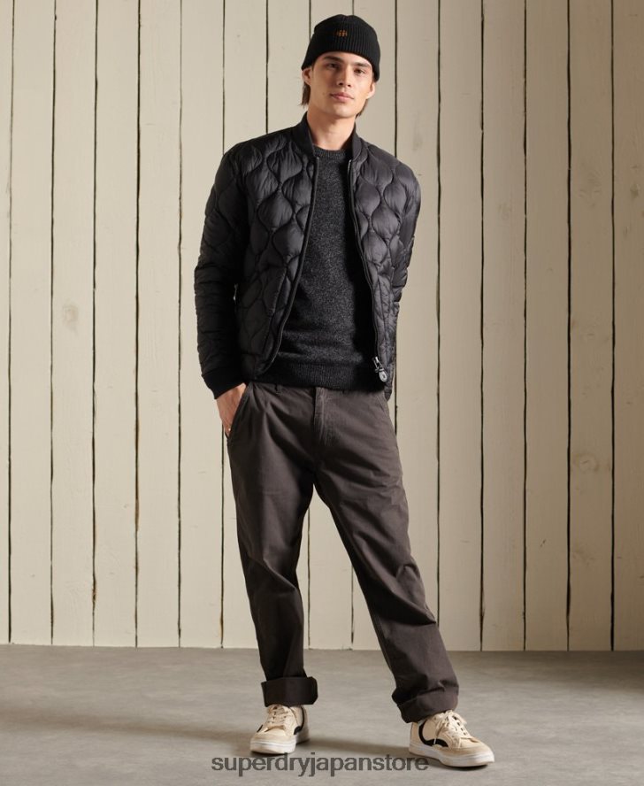ハーロ クルージャンパー 男性 Superdry 衣類 黒 2J62PZ5326