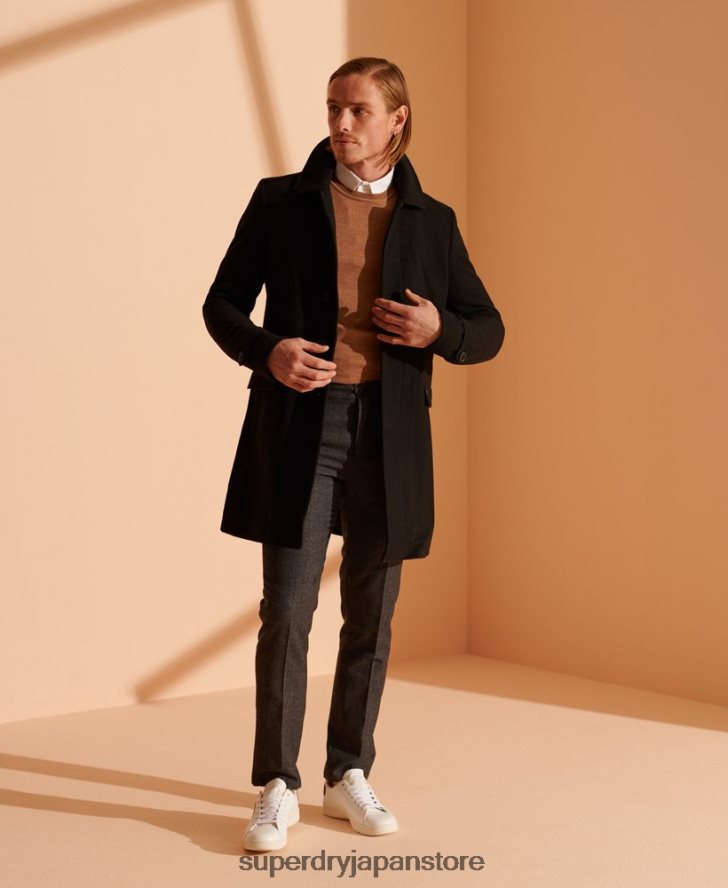 メリノ ライトウェイト クルージャンパー 男性 Superdry 衣類 ベージュ 2J62PZ5334