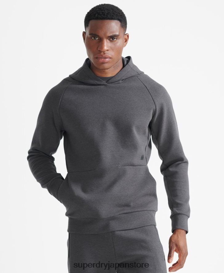 トレインパフォーマンスパーカー 男性 Superdry 衣類 グレー 2J62PZ5376