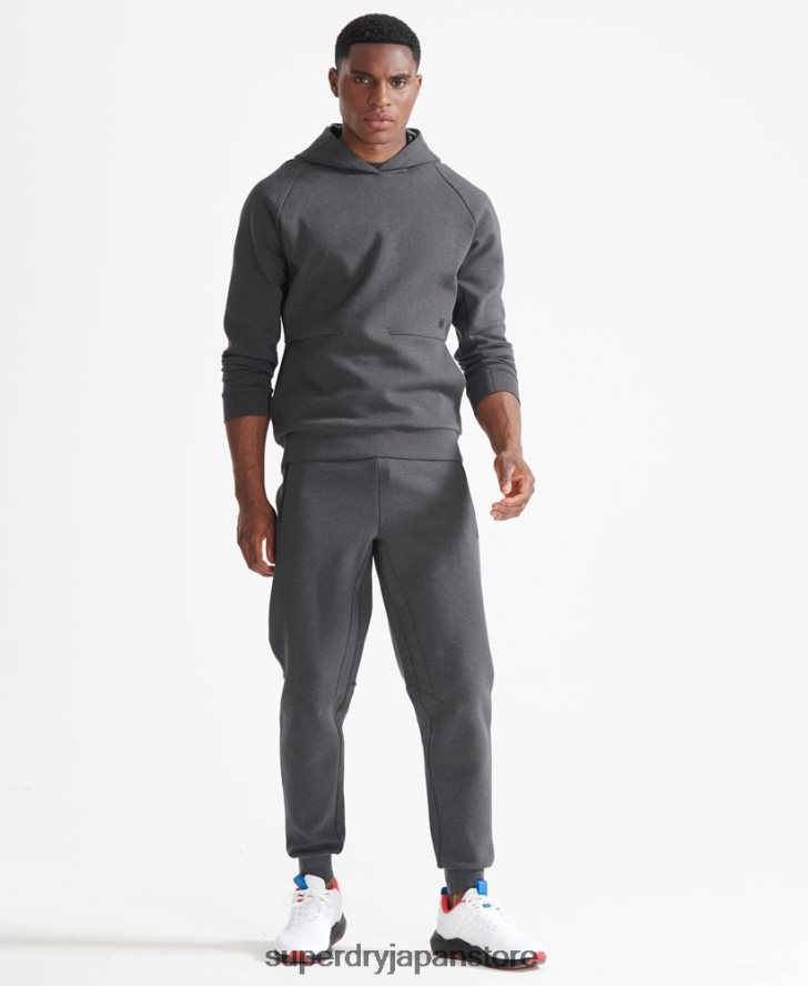 トレインパフォーマンスパーカー 男性 Superdry 衣類 グレー 2J62PZ5376
