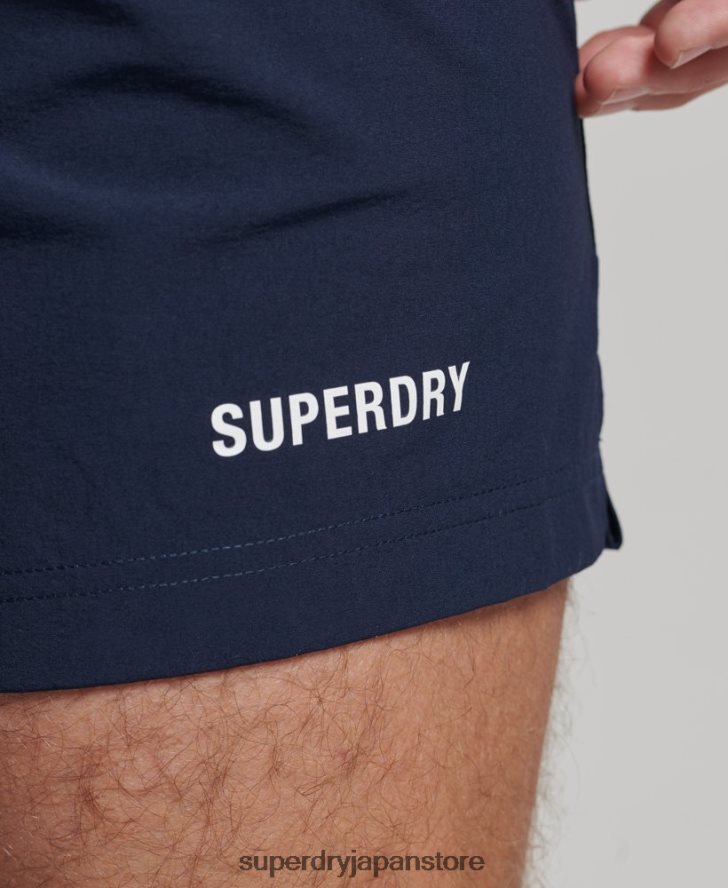 コアマルチスポーツショーツ 男性 Superdry 衣類 海軍 2J62PZ5385